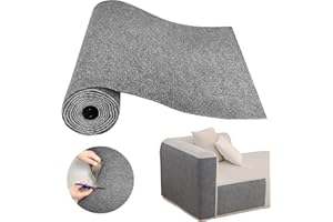 Cat Scratch Couch Furniture Protector, Adhesive Cat Scratch Pad Deterrent for Furniture, DIY Climbing Cat Scratcher Couch Protector from Cat Claws Scratching for Indoor (LightGrey,39.3x15.8In)