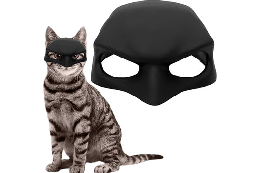 Cat Mask Cosplay, Cat Cosplay Hat, Cat Mask for Halloween Cosplay, Funny Cat Costumes Accessories (Large)