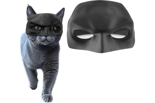 Cat Mask Cosplay, Cat Cosplay Hat,Soft Silicone Made,Batcat Avenger Mask Funny Costumes Accessories for Large Cats and Kitten (for Large Cats)