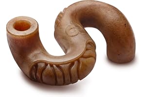 Benebone Tripe Bone Durable Dog Chew Toy for Aggressive Chewers, Real Tripe, Made in USA, Medium