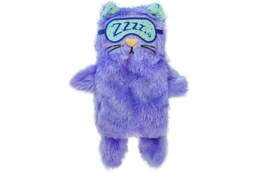 Catstages Purr Pillow Kitty Calming Cat Toy with Touch-Activated Purring and Soft Plush, Purple - Helps Reduce Stress & Provide Anxiety Relief for Cats, X-Large